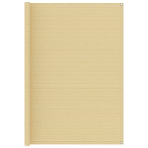 Tältmatta beige 250x200 cm HDPE