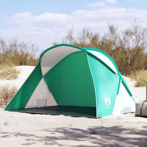 Strandtält havsgrön pop-up vattentät