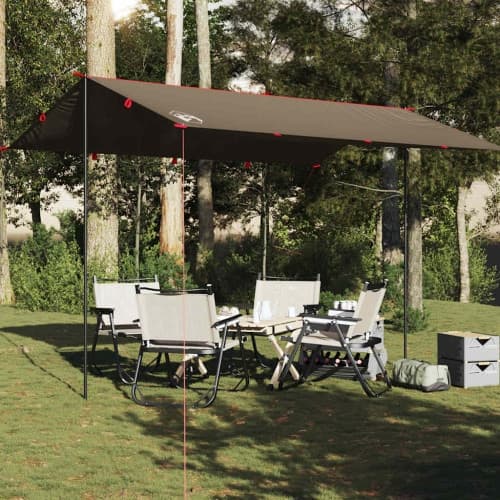 Tarp brun 406x306 cm vattentät