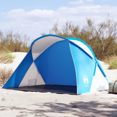Strandtält azurblå pop-up vattentät