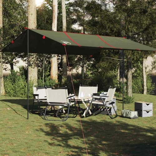 Tarp olivgrön 451x420 cm vattentät