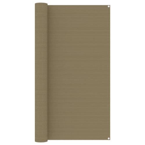 Tältmatta 200x400 cm taupe