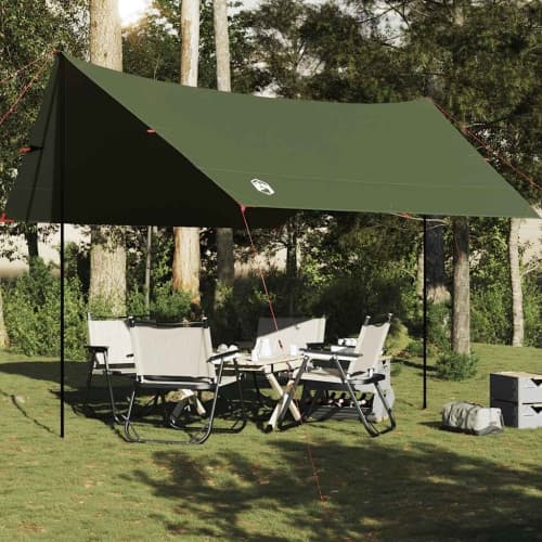 Tarp olivgrön 438x376x212 cm vattentät