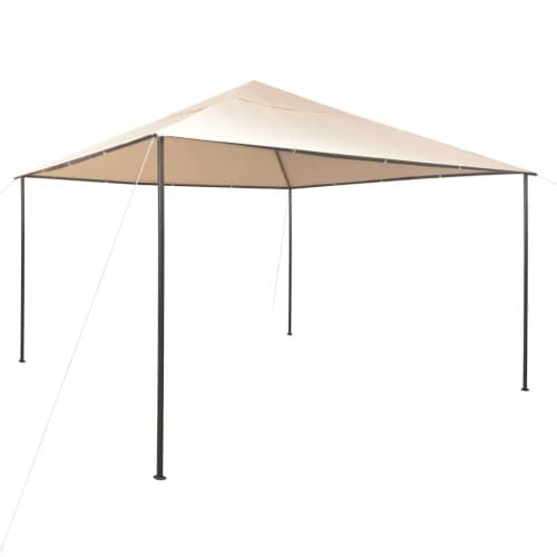 Paviljong 4x4 m stål beige