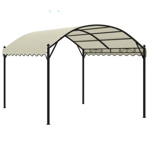 Paviljong tyg gräddvit
