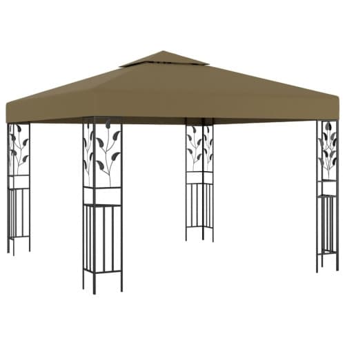 Paviljong 3x3 m taupe 180 g/m²
