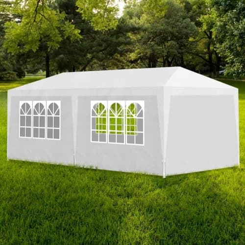 Partytält 3x6 m vit
