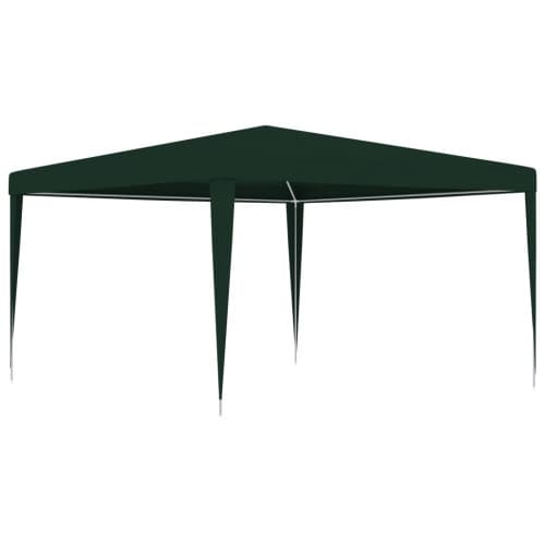 Professionellt partytält 4x4 m grön 90 g/m²