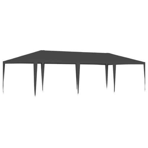 Professionellt partytält 4x9 m antracit 90 g/m²