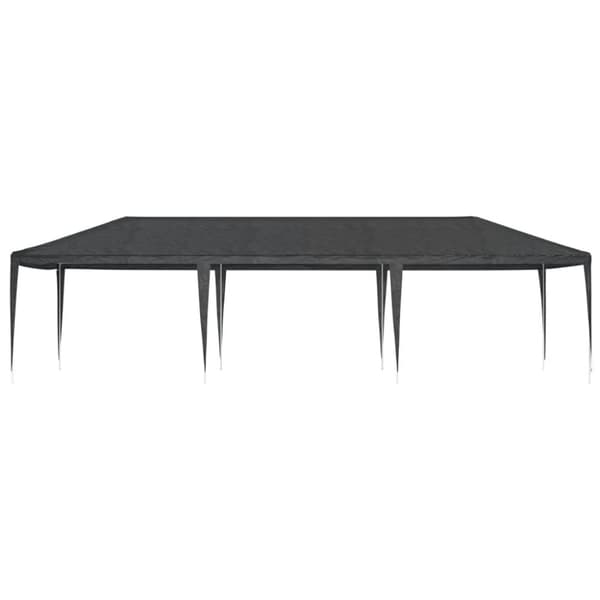 Professionellt partytält 4x9 m antracit 90 g/m²