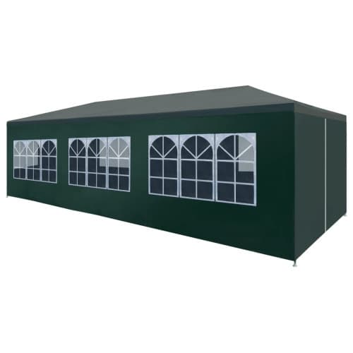 Partytält 3x9 m grön