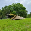 Miniatyrbillede 2 af 2: Ultralight Camping Telt, Vandtætte Materialer, Nem Opsætning,Jordbrun