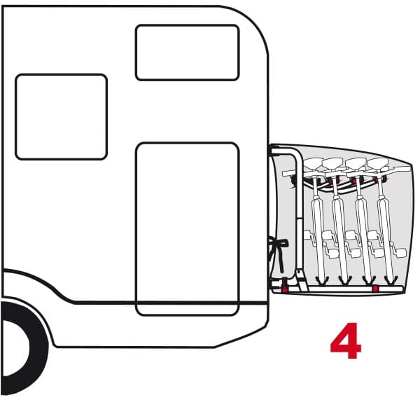 Fiamma Bike Cover S 1-4 cykler