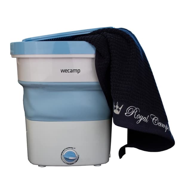 Wecamp Bærbar sammenklappelig vaskemaskine 3kg 230V