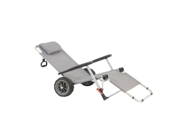 Wecamp Strandstol vogn grå