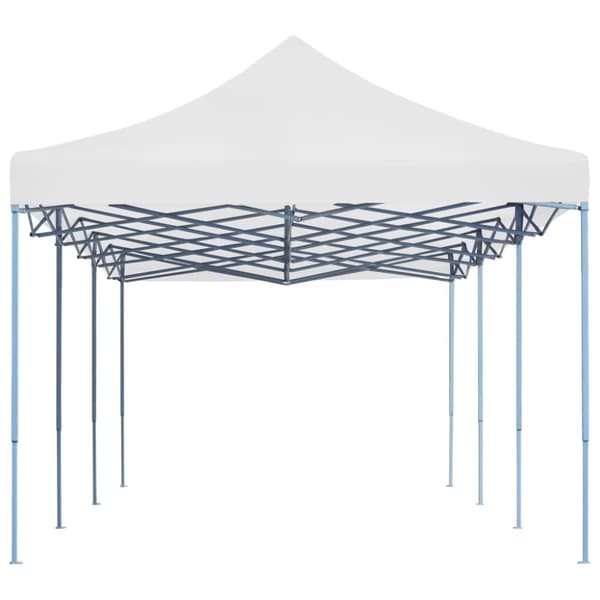 Pop-Up hopfällbart partytält 3x9 m vit