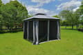 Miniatyrbillede 5 af 10: PAVILION HAVETELT MED MYGGENET ANTRACITGRÅ