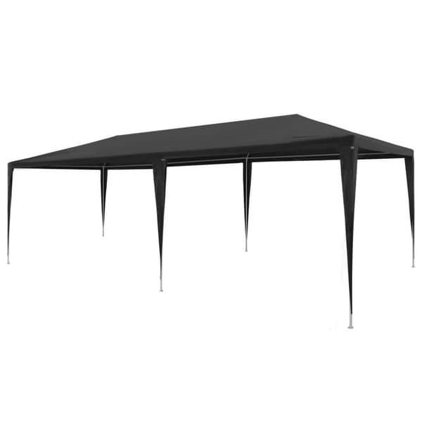 Partytält PE 3x6 m antracit