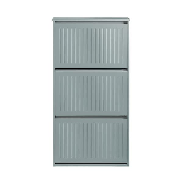 Sko Skab, FSR165-H-HG, 26x120x61 cm, Grå