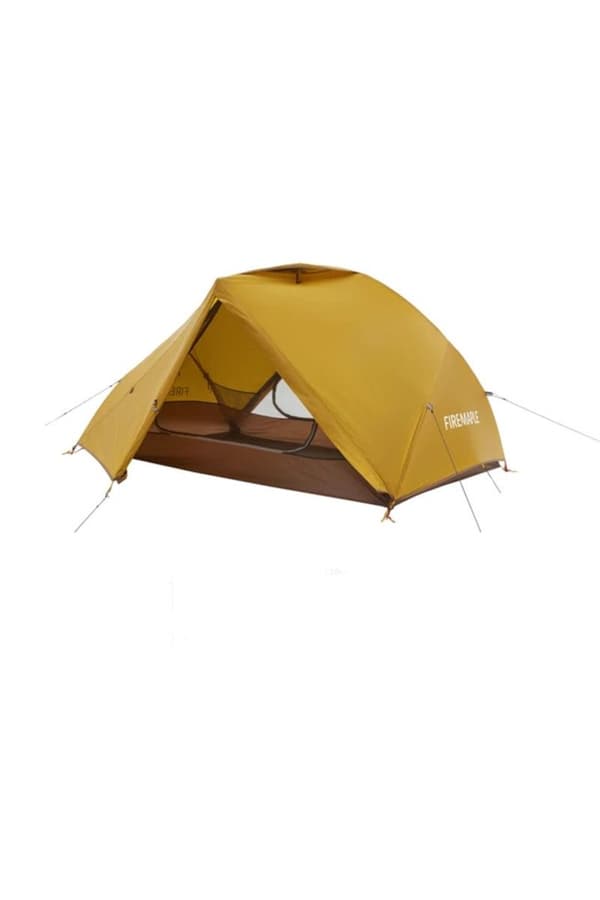 Tropics 2 20d telt med fodaftryk - orange FIRE-MAPLE