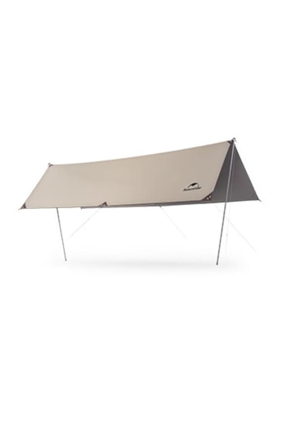 Presenning Sky Ti Sort Firkantet C2350ws010-khaki NATUREHIKE