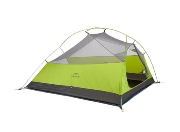 Naturehike Cloud Up 3 Tält 20D Uppdaterad NH18T030-T-Forest Green