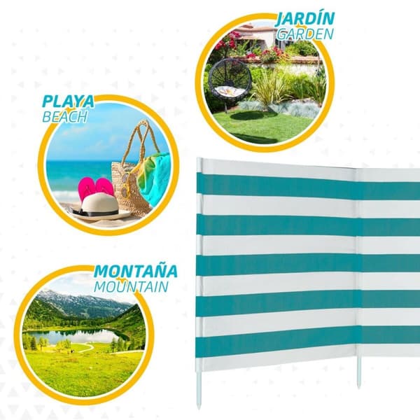 Vindruta Aktive 480 x 102 x 1,5 cm (4 antal)
