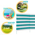Miniatyrbild 6 av 8: Vindruta Aktive 480 x 102 x 1,5 cm (4 antal)