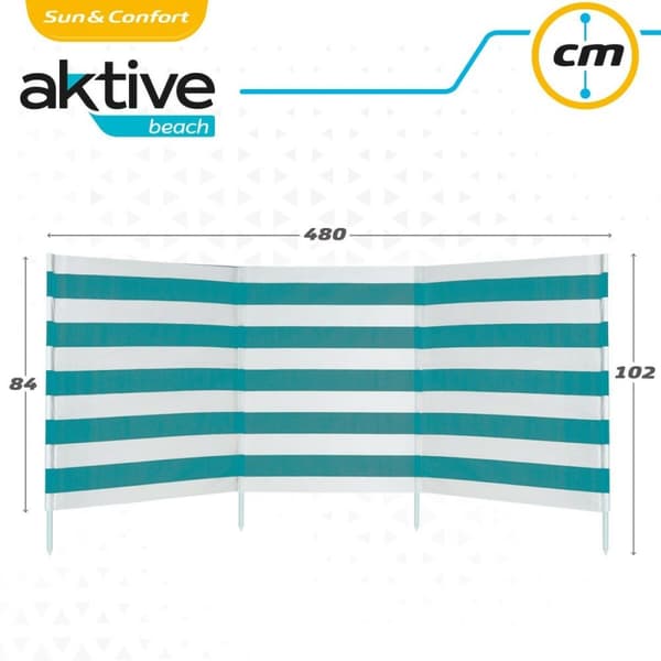 Vindjakker Aktive 480 x 102 x 1,5 cm (4 enheter)
