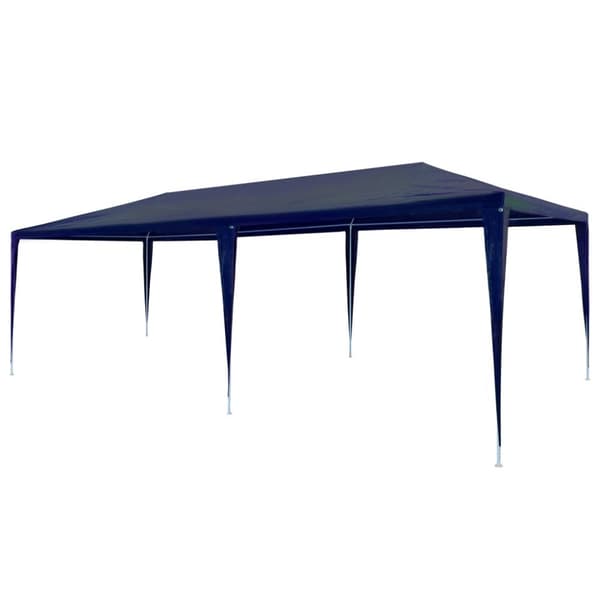 Partytält PE 3x6 m blå