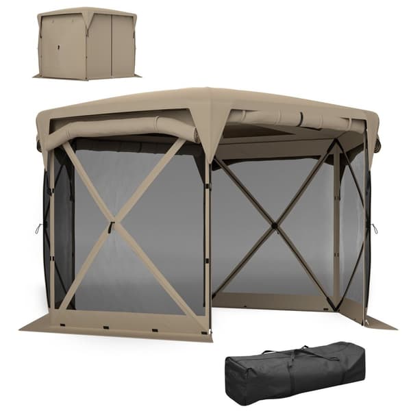 Rootz 3 x 3,5 pop -up havetelt - pavillon - Gazebo - UPF30+ beskyttelse - 345 cm x 300 cm x 210 cm
