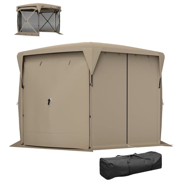 Rootz 3 x 3,5 pop -up havetelt - pavillon - Gazebo - UPF30+ beskyttelse - 345 cm x 300 cm x 210 cm
