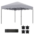 Pikkukuva 1 / 10: Rootz 3 x 3M Pop -up Pavilion - Puutarhateltta - Säädettävä huvimaja - UV -suoja - 297x297x287cm