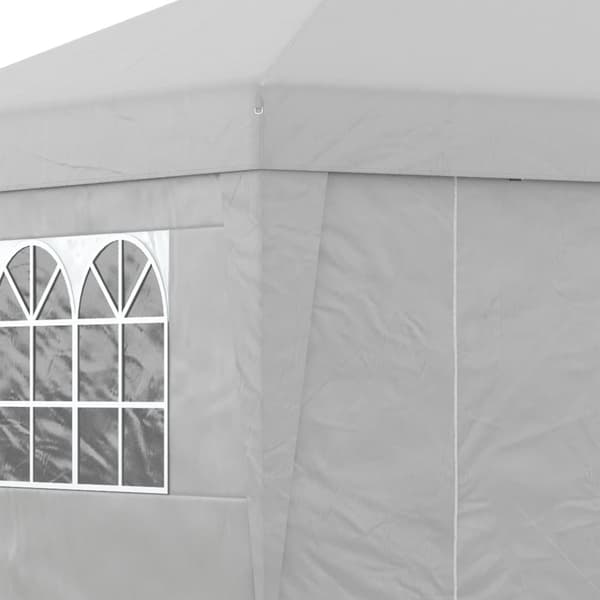 Rootz Foldble Garden Pavilion - Party Telt - Event Canopy - UV -suojaus 30+ - 298 cm x 298cm x 288cm - Sisältää kuljetuslaukun