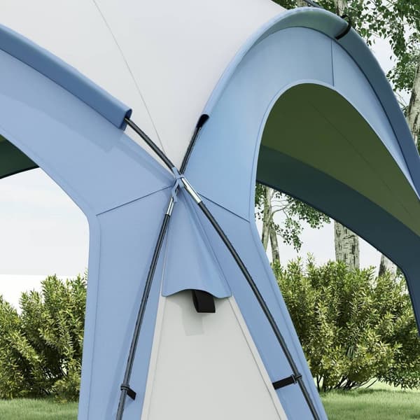 Rootz Event Shelter Pavilion - Garden Telt - Udendørs dækning - Vandafvisende - 350 cm x 350 cm x 222 cm