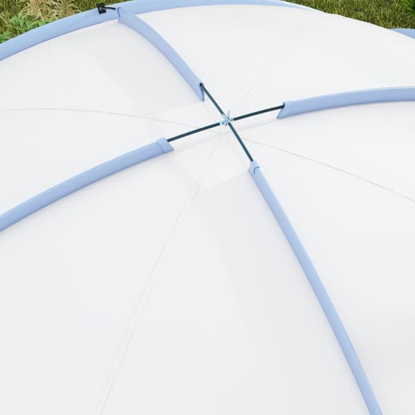 Rootz Event Shelter Pavilion - Garden Telt - Udendørs dækning - Vandafvisende - 350 cm x 350 cm x 222 cm