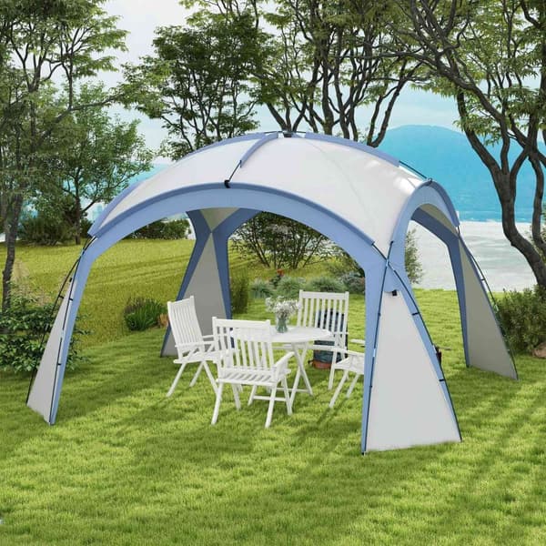 Rootz Event Shelter Pavilion - Garden Telt - Udendørs dækning - Vandafvisende - 350 cm x 350 cm x 222 cm