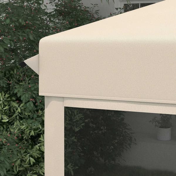 Rootz Garden Pavilion - Pop -Up Pavilion - vattentät kolonialstiltält - Lätt montering - 3L x 3B x 2,65 timmar