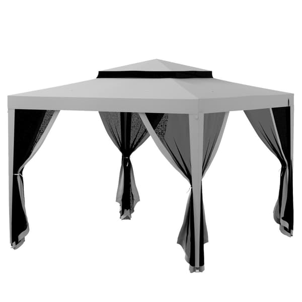 Rootz Garden Pavilion - Udendørs baldakin - Begivenhedshus - Mosquito Protection - 3LX3BX2.68HM
