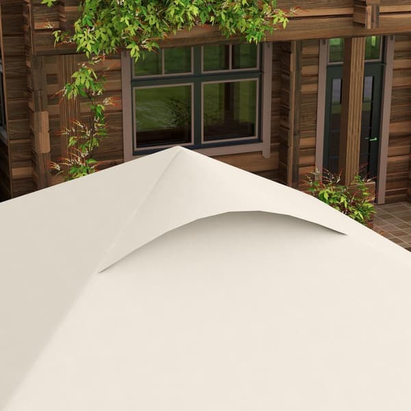 Rootz Garden Pop -Up Pavilion - Taitava teltta - Korkeus säädettävä suoja - anti -UV50+ Suojaus - Teräsrunko - 253 cm x 253 cm x 268cm