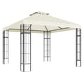 Miniatyrbillede 10 af 10: Rootz Garden Pavilion - Gazebo - Udendørs baldakin - UV30+ Beskyttelse - 3x3m - Hvid
