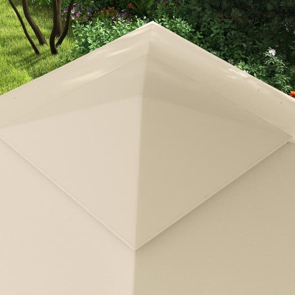 Rootz Garden Pavilion - Pop -up telt - Udendørs lysthus - UV & Mosquito Protection - 3,25 m x 3,25 m x 2,7 m - Vandtæt og bærbar