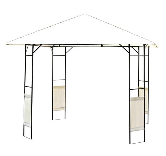 Rootz Garden Pavilion Tent - Party Telt - Marquee Gazebo - Vejrbestandigt - 300 x 300 x 260 cm