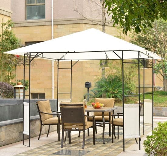 Rootz Garden Pavilion Tent - Party Telt - Marquee Gazebo - Vejrbestandigt - 300 x 300 x 260 cm