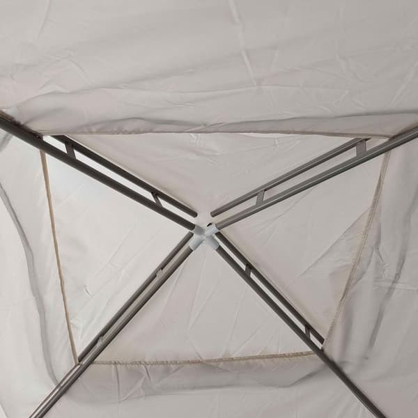 Rootz Garden Pavilion - Udendørs husly - Baldakin - Mosquito Protection - 3m x 3m x 2,68m