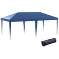 Miniatyrbild 6 av 6: Rootz Garden Pavilion - Pop -Up Baldachin - Outdoor Canopy - UV -skydd - 5,85 m x 2,95 m x 2,7 m - enkel installation och bär
