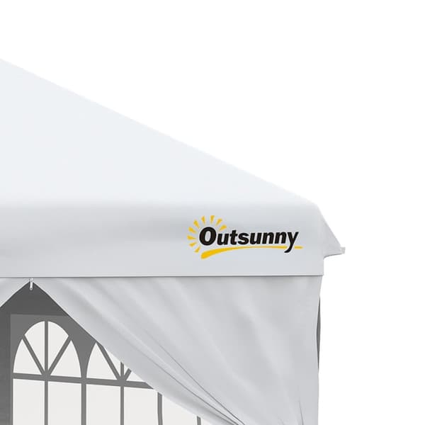 Rootz Pop -Up Garden Pavilion - Barnum Tent - Event Canopy - Easy Setup - 300cm x 300 cm x 284 cm