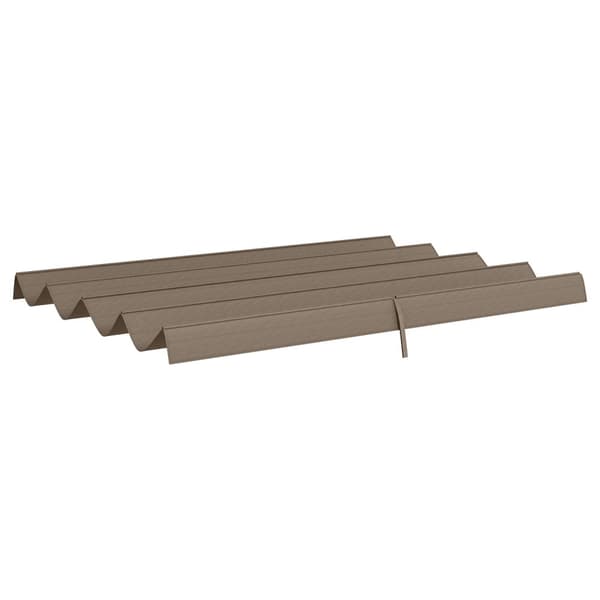 Rootz -paviljongin vaihtokatto - Pergola -katos - UV -suoja - helppo kokoonpano - polyesterikangas - 286 cm x 245 cm