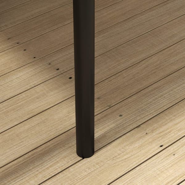 Rootz Pavilion ersättnings tak - Baldachin -täckning - väderbeständig tak - UV -skydd, 397x297cm, grå