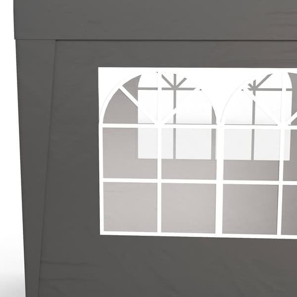 Rootz Pavilion Gazebo - Foldbart tält - Pop -up Shelter - UV -skydd - 202 cm x 202 cm x 261 cm - Perfekt för utomhusevenemang